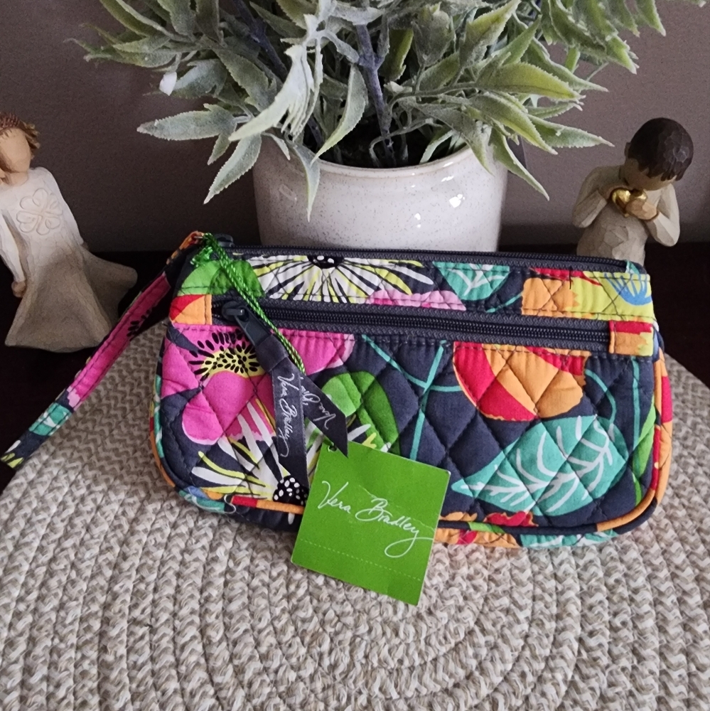 NEW ~ Vera Bradley Jazzy Blooms Wristlet